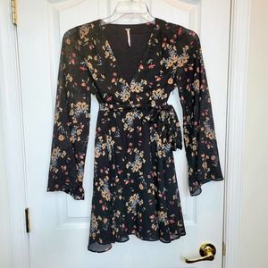 Free People Dress floral mini.  Size XS
